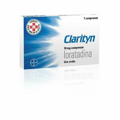 Clarityn 7 Compresse 10 mg Loratadina