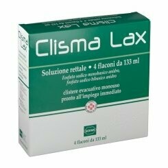 Clismalax Soluzione Rettale 4 Flaconi da 133ml Clismalax Soluzione Rettale 4 Flaconi da 133ml