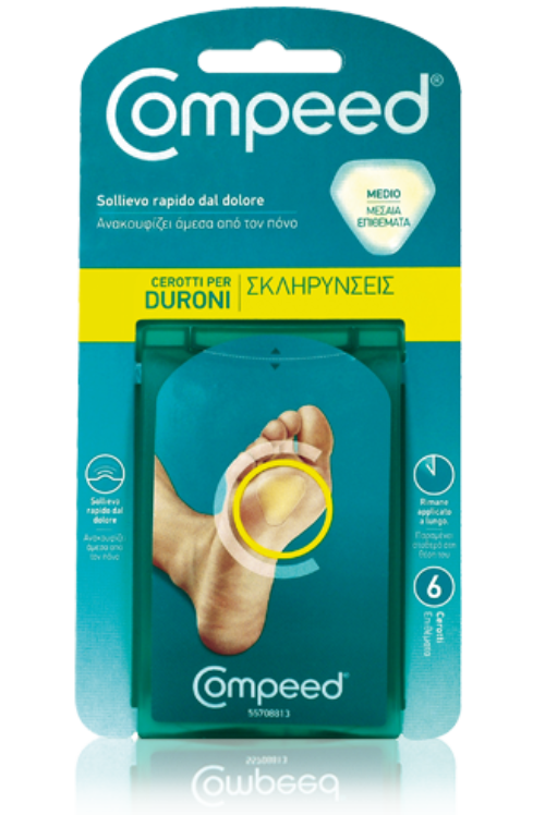 Compeed Cerotti Duroni Medio 6 pz Compeed Cerotti Duroni Medio 6 pz
