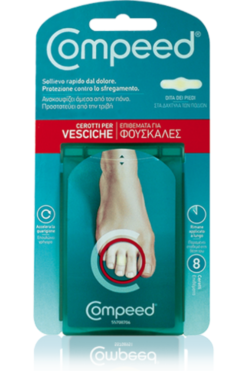 Compeed Vesciche Dita Piede 8 pz Compeed Vesciche Dita Piede 8 pz