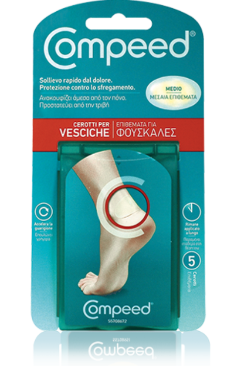 Compeed Cerotto Vesciche Medio 5 pz Compeed Cerotto Vesciche Medio 5 pz
