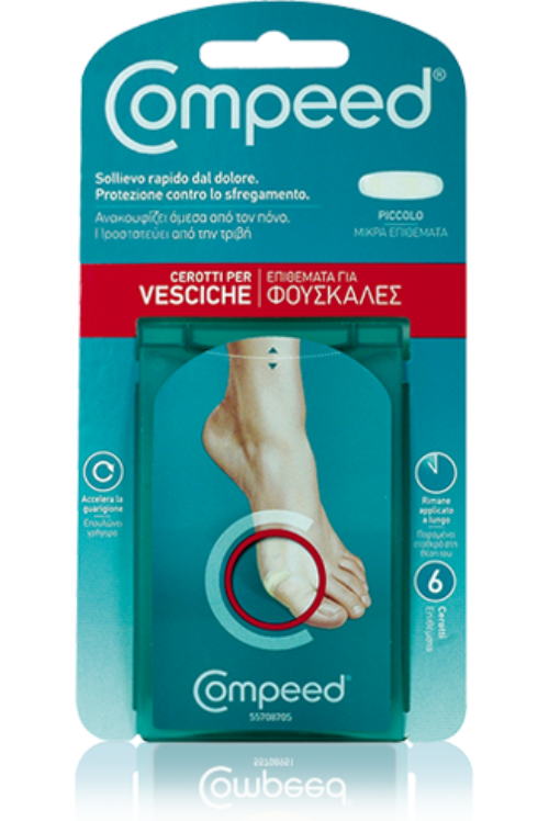 Compeed Cerotto Vesciche Piccolo 6 pz Compeed Cerotto Vesciche Piccolo 6 pz