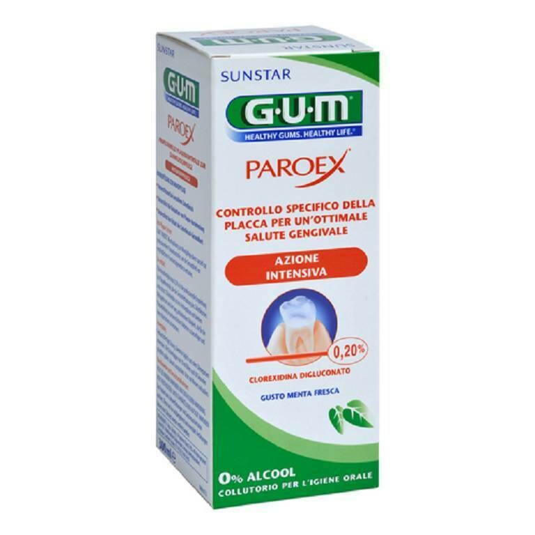Collutorio Gum Paroex Clorexidina 0,20% 300 ml Collutorio Gum Paroex Clorexidina 0,20% 300 ml