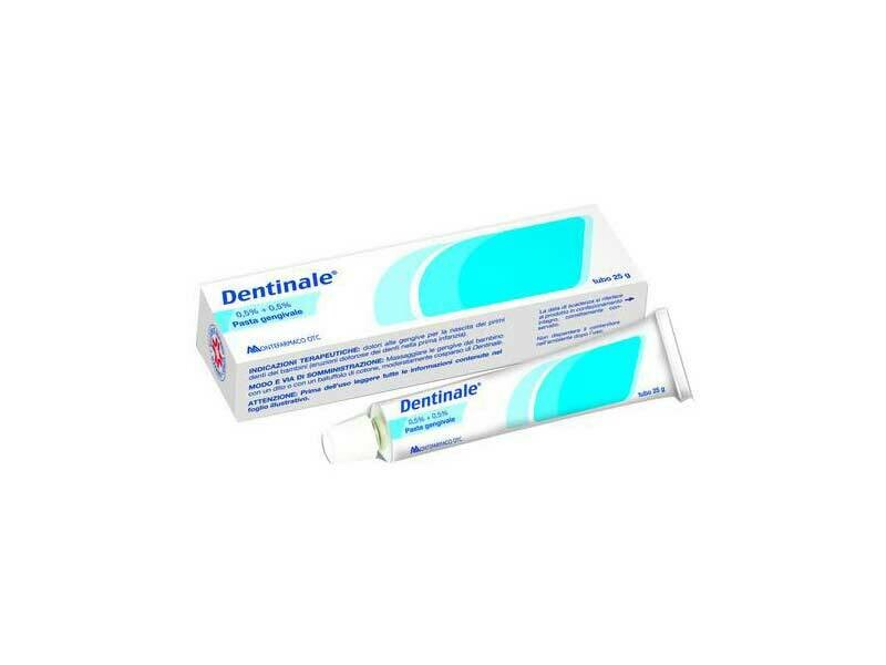 Dentinale Pasta Gengivale Tubo 25 g Dentinale Pasta Gengivale Tubo 25 g
