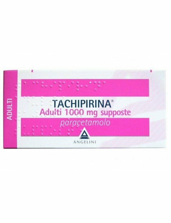 Tachipirina 1000 mg Adulti 10 Supposte Tachipirina 1000 mg Adulti 10 Supposte