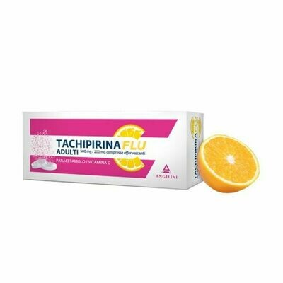 Tachipirina Flu Adulti 500 mg 12 Compresse Effervescenti Tachipirina Flu Adulti 500 mg 12 Compresse Effervescenti