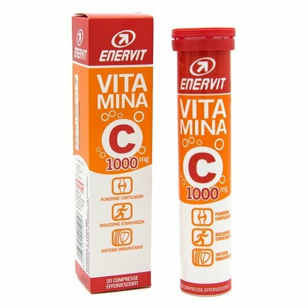 Vitamina C Enervit 1000 mg 20 Compresse Effervescenti Vitamina C Enervit 1000 mg 20 Compresse Effervescenti