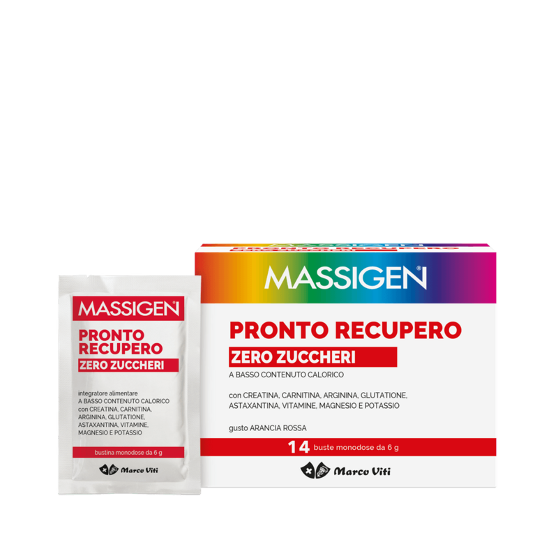 Massigen Pronto Recupero Zero Zuccheri 14+4 Buste Massigen Pronto Recupero Zero Zuccheri 14+4 Buste