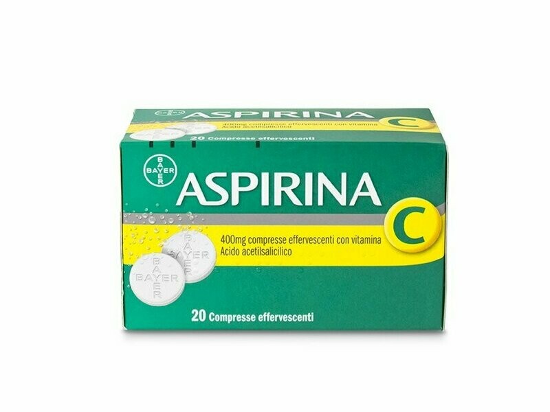 Aspirina C Effervescente 20 Compresse Aspirina C Effervescente 20 Compresse
