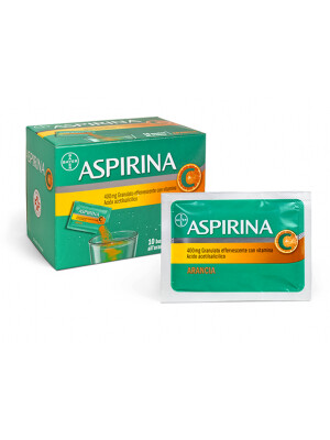 Aspirina C 10 Bustine Effervescenti Gusto Arancia Aspirina C 10 Bustine Effervescenti Gusto Arancia