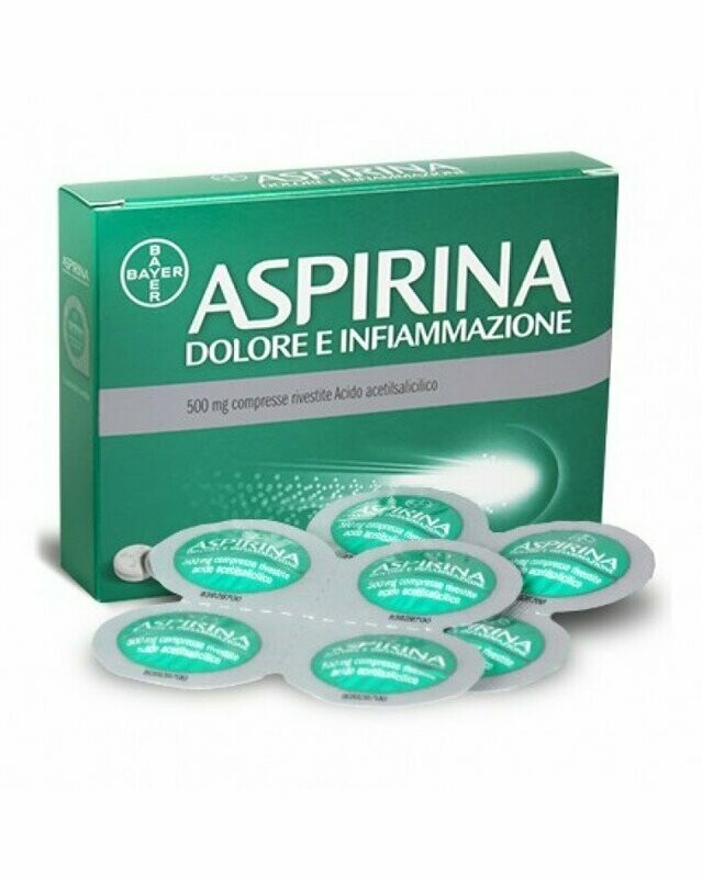 Aspirina Dolore E Infiammazione 20 Compresse Aspirina Dolore E Infiammazione 20 Compresse