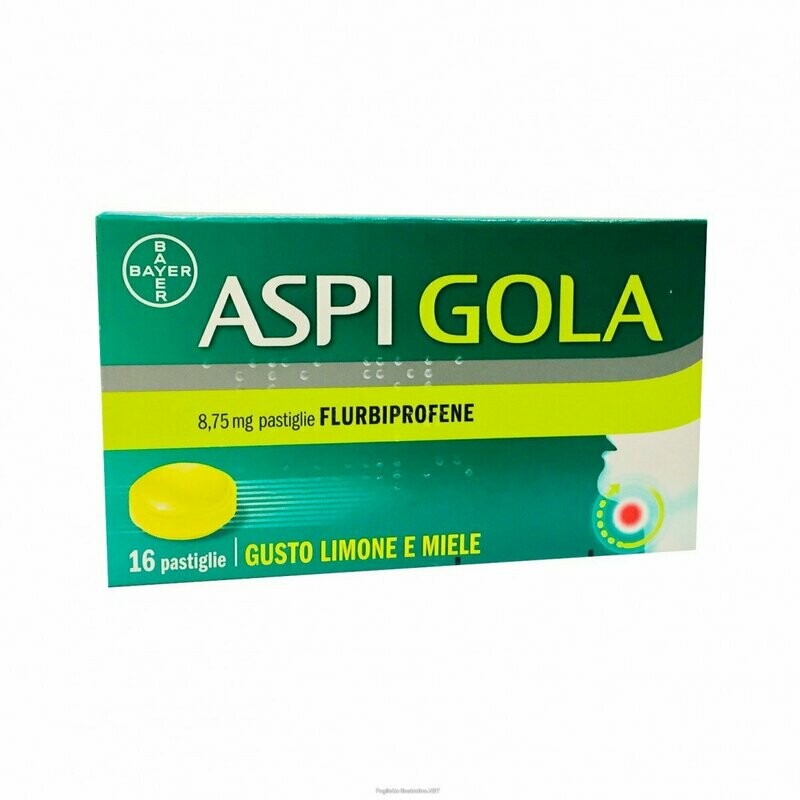 Aspi Gola 16 Pastiglie Gusto Limone E Miele Aspi Gola 16 Pastiglie Gusto Limone E Miele