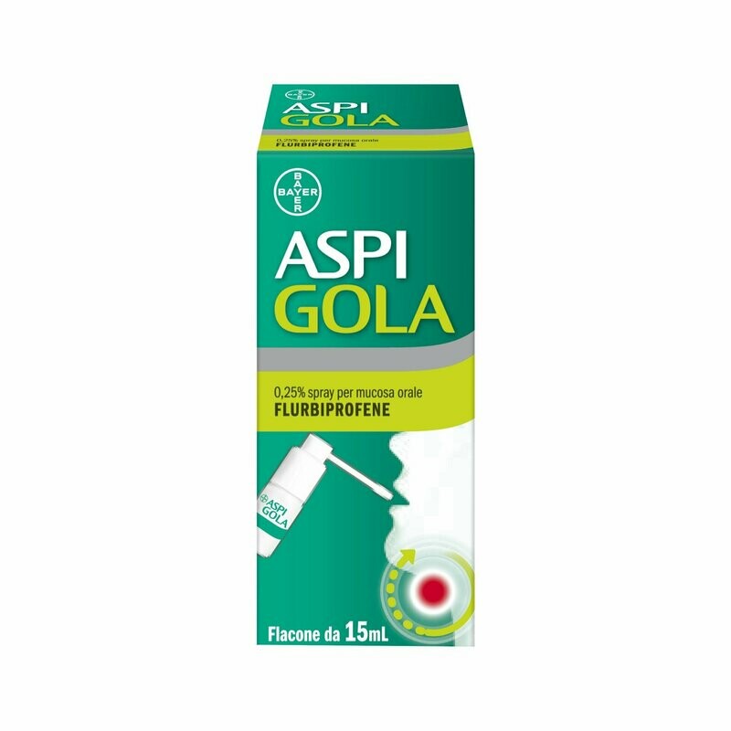 Aspi Gola Spray Flacone Da 15 ml Aspi Gola Spray Flacone Da 15 ml