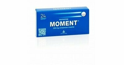 Moment Ibuprofene 200 mg 24 Compresse Rivestite Moment Ibuprofene 200 mg 24 Compresse Rivestite