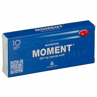 Moment Ibuprofene 200 mg 10 Capsule Molli