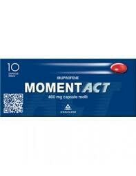 MomentAct Ibuprofene 400 mg 10 Capsule Molli