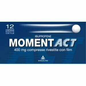 MomentAct Ibuprofene 400 mg 12 Compresse Rivestite