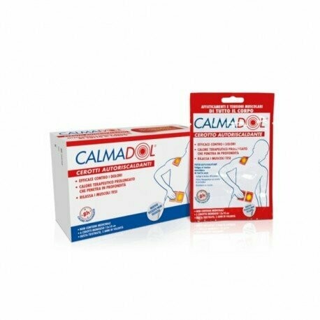 Calmadol Cerotti Autoriscaldanti 6 pz 13x10 cm Calmadol Cerotti Autoriscaldanti 6 pz 13x10 cm