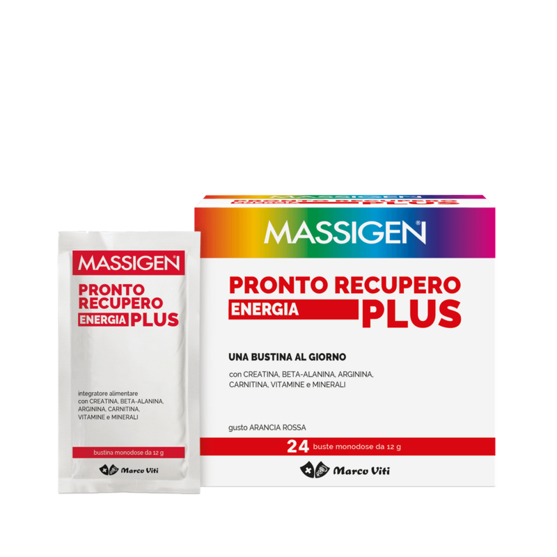 Massigen Pronto Recupero Plus 24 Buste + 2 Omaggio Massigen Pronto Recupero Plus 24 Buste + 2 Omaggio