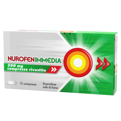 Nurofen Immedia 200 mg 12 Compresse Rivestite