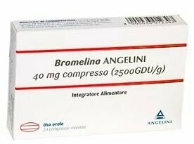 Bromelina 40 mg 20 Compresse 2500 GDU