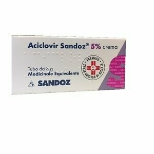 Aciclovir Sandoz Crema 3 g al 5%