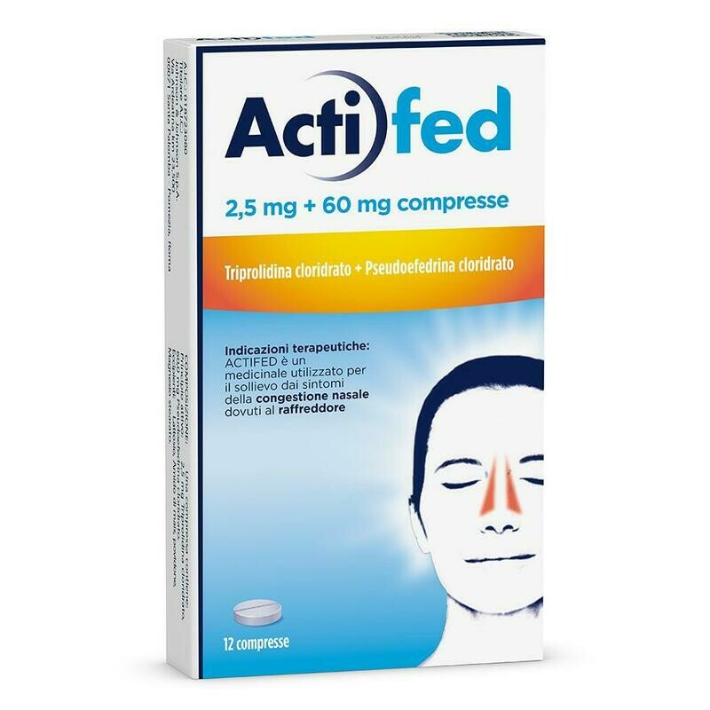 Actifed 12 Compresse Actifed 12 Compresse