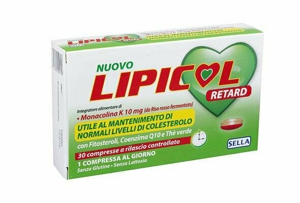 Lipicol Retard 30 Compresse Lipicol Retard 30 Compresse