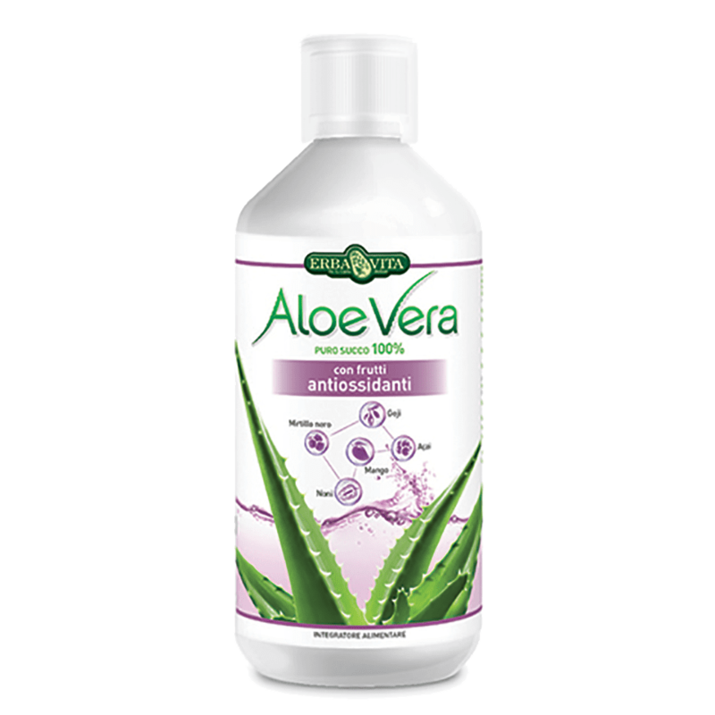 Aloe Vera Con Antiossidanti Puro Succo 100% 1 Litro Aloe Vera Con Antiossidanti Puro Succo 100% 1 Litro