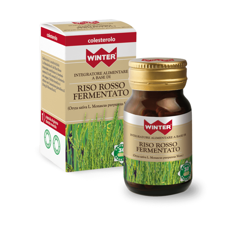 Riso Rosso Fermentato 30 Capsule Vegetali Riso Rosso Fermentato 30 Capsule Vegetali