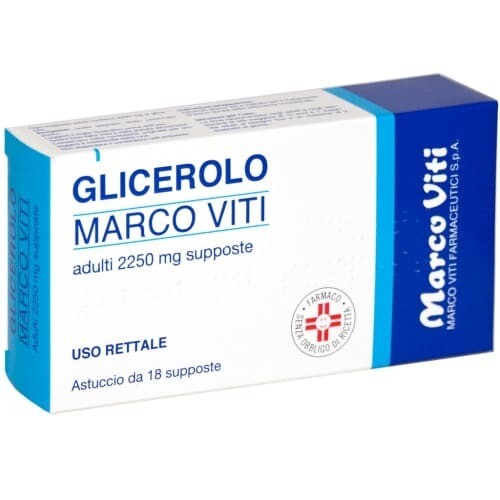 Glicerolo Adulti 18 Supposte Glicerolo Adulti 18 Supposte