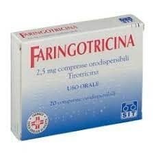 Faringotricina 20 Compresse Faringotricina 20 Compresse