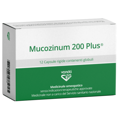 Mucozinum 200 Plus 12 Cps