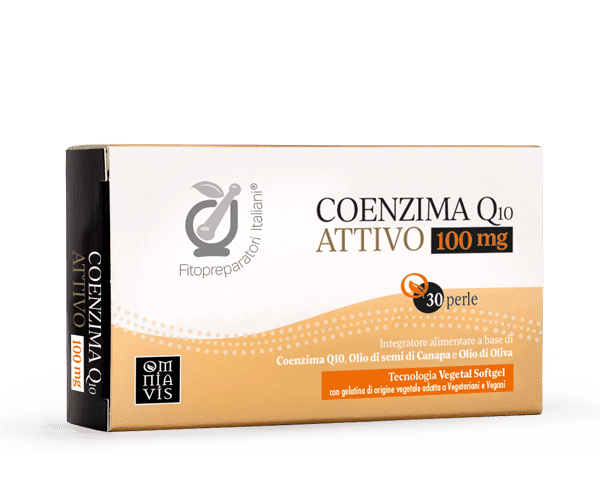 Coenzima Q10 100 mg 30 Perle Coenzima Q10 100 mg 30 Perle