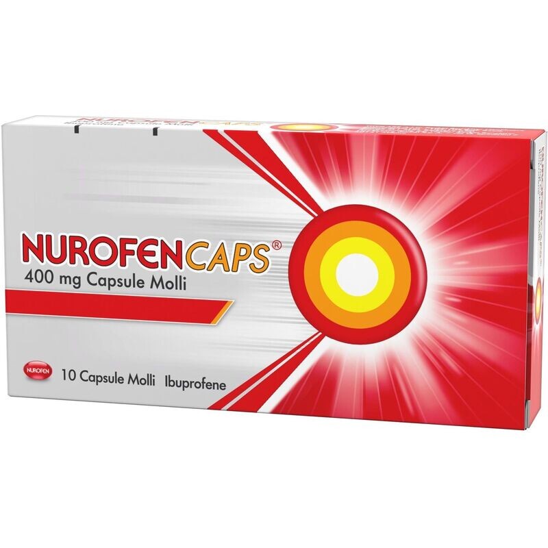 Nurofen caps 400 mg Cps Molli Nurofen caps 400 mg Cps Molli