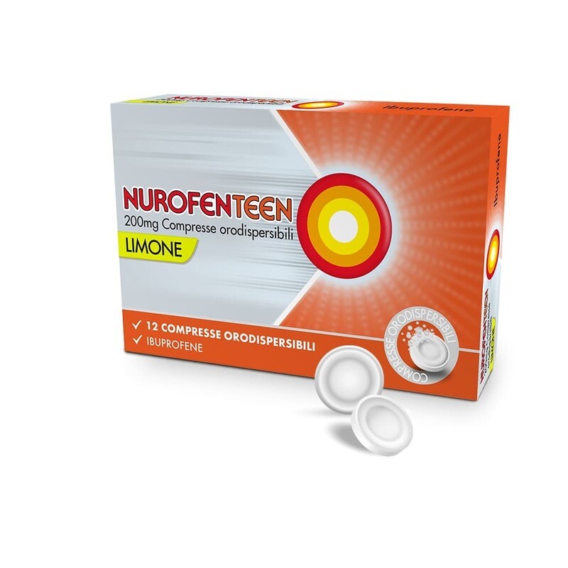Nurofen teen Limone 12 Cpr Nurofen teen Limone 12 Cpr