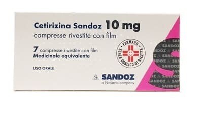 Cetirizina Mylan 10 mg 7 Compresse Antistaminico