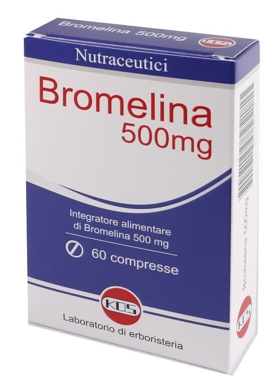 Bromelina 500 60 Cpr Bromelina 500 60 Cpr