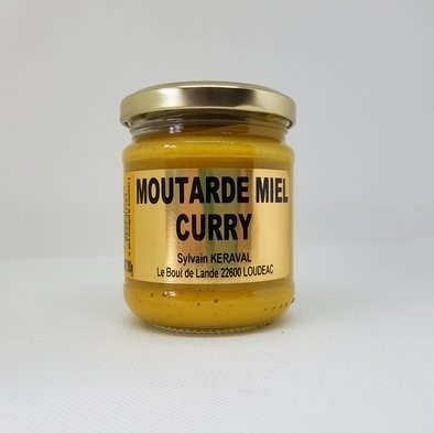 Moutarde Miel Curry 250g