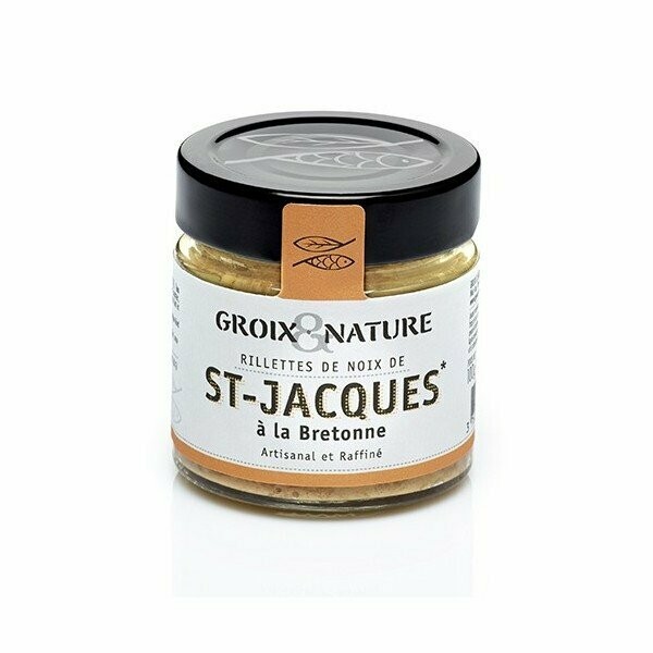 Rillettes de St Jacques à la Bretonne 100g