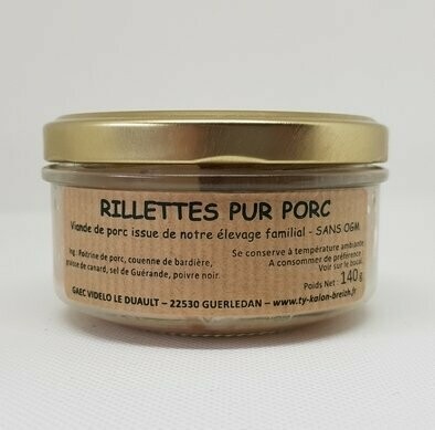 Rillettes Pur Porc de Guerlédan 130g