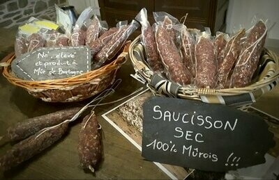 Saucibon : Le Saucisson de Guerlédan ! 200g