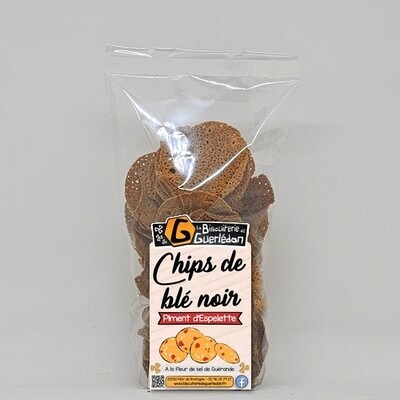Chips de Blé Noir au Piment d’Espelette 70g
