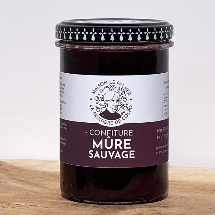 Confiture de Mûre sauvage 230g