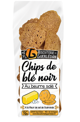 Chips Blé Noir Nature 70g