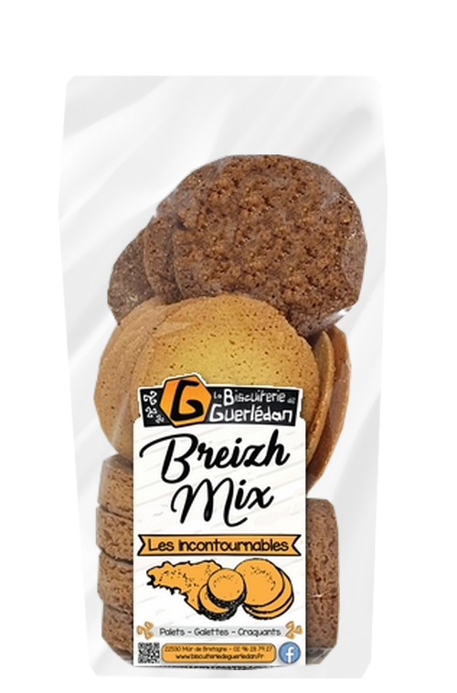 Breizh Mix - Palets Galettes Craquants 300g Breizh Mix - Palets Galettes Craquants 300g