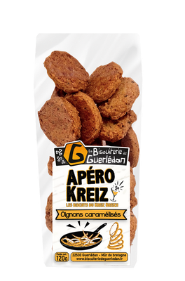 Biscuits apéro Oignons caramélisés 120g