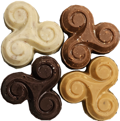 Assortiment Choco Triskels X4
