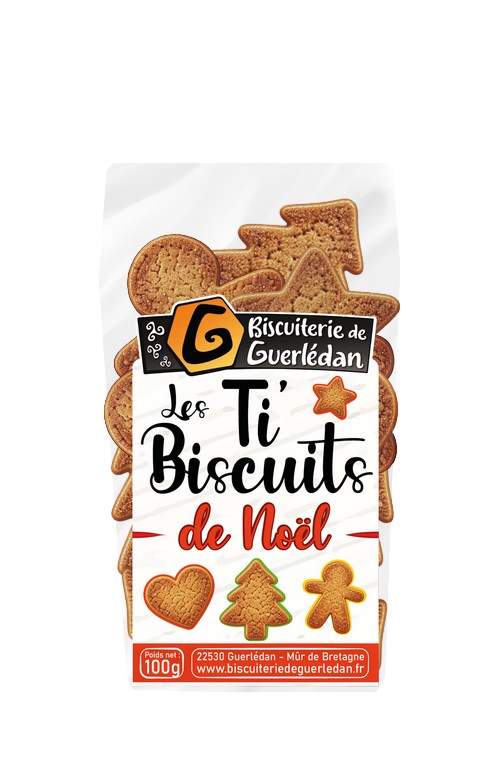 Ti'Biscuits de Noël 100g Ti'Biscuits de Noël 100g