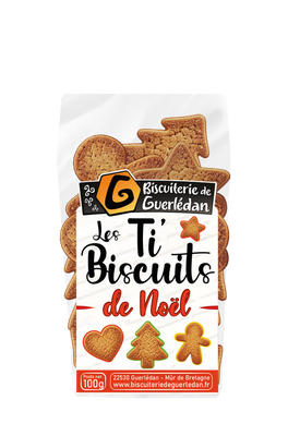 Ti'Biscuits de Noël 100g